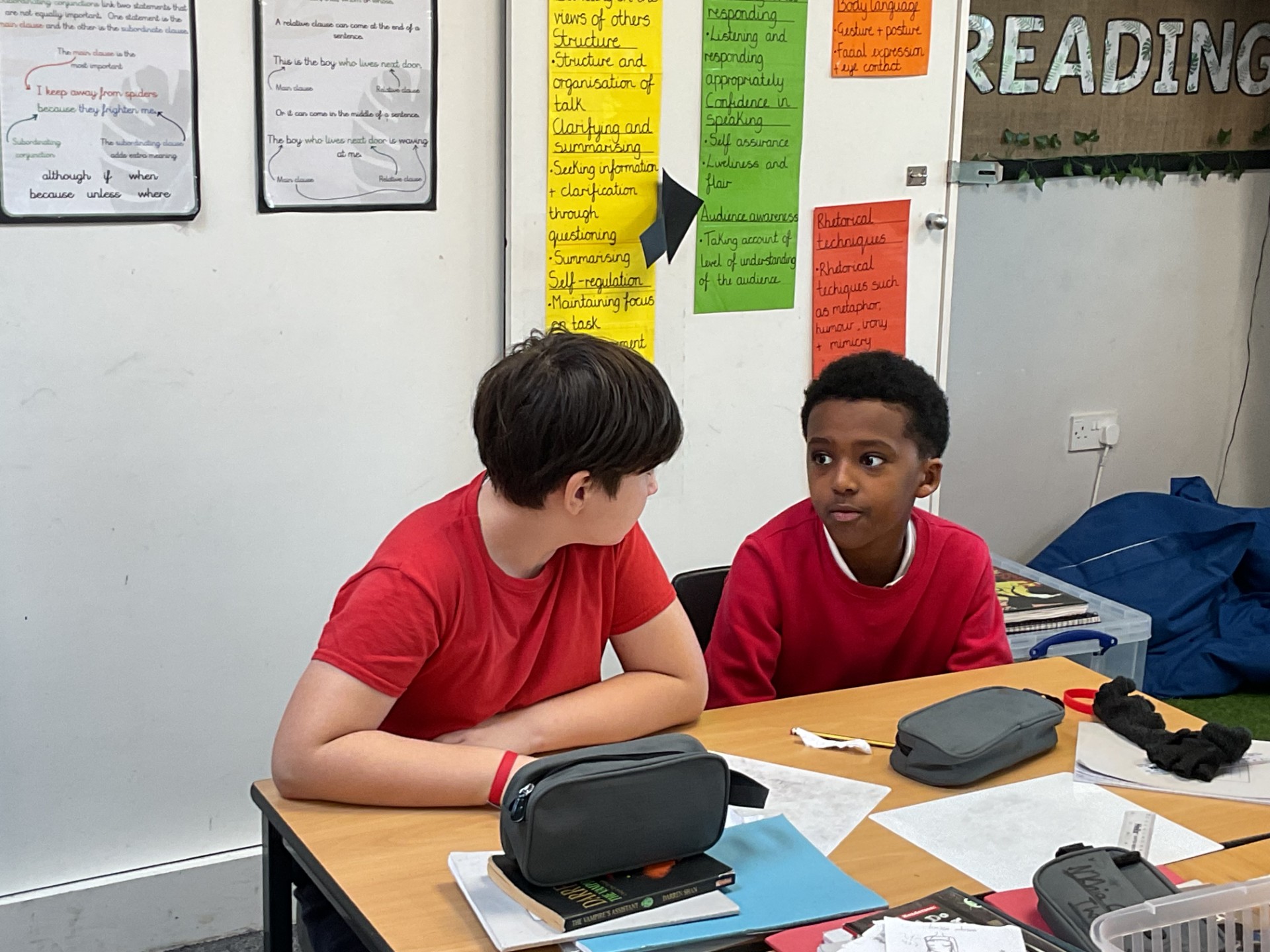 Image of Year 6 (Class 15) - Oracy / R.E - Suffering