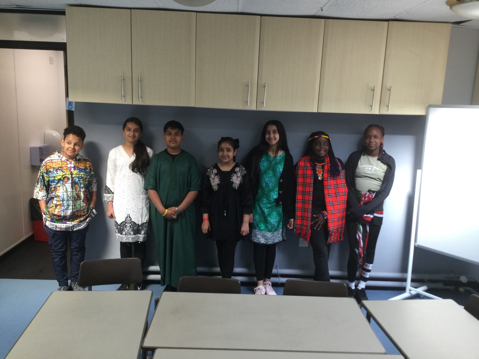 Image of Year 6 (Class 16) - Cultural Education - Cultural Dress Day