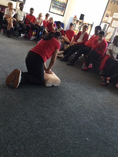 Image of Year 6 (Class 16) - PSHE - First Aid Training