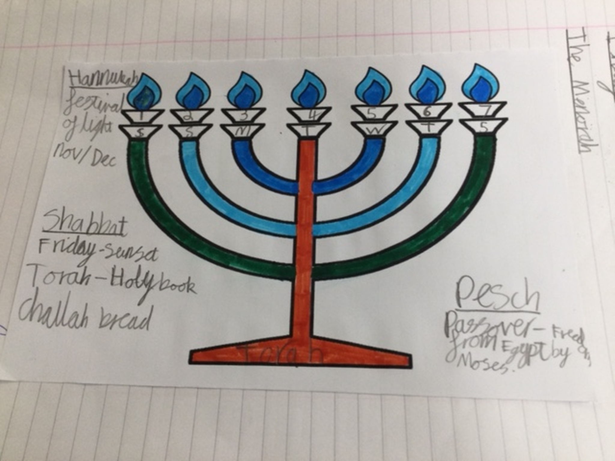 Image of Year 6 (Class 16) - R.E - Judaism