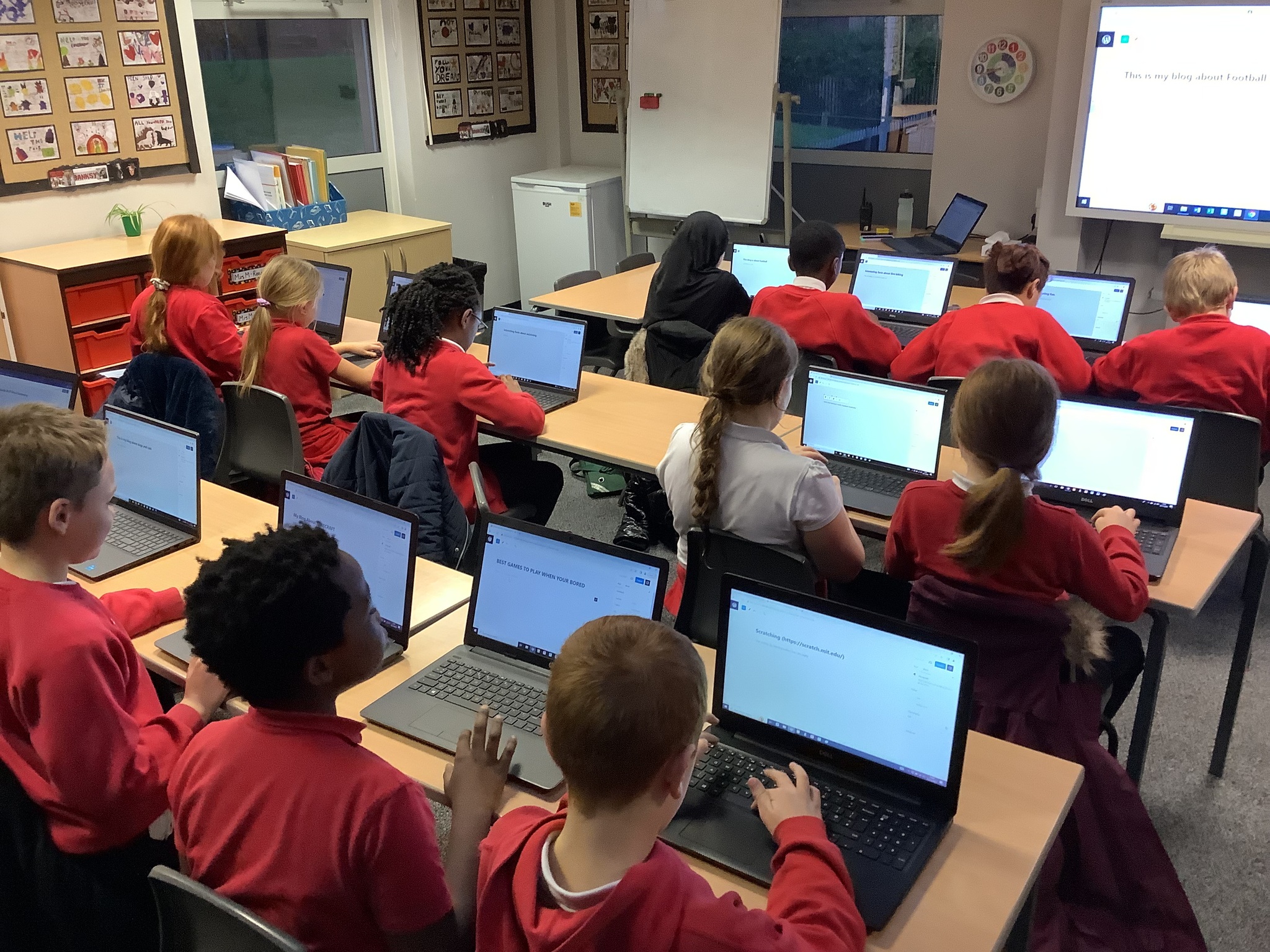 Image of Year 6 - Computing - ICT Club (Wordpress Introduction)