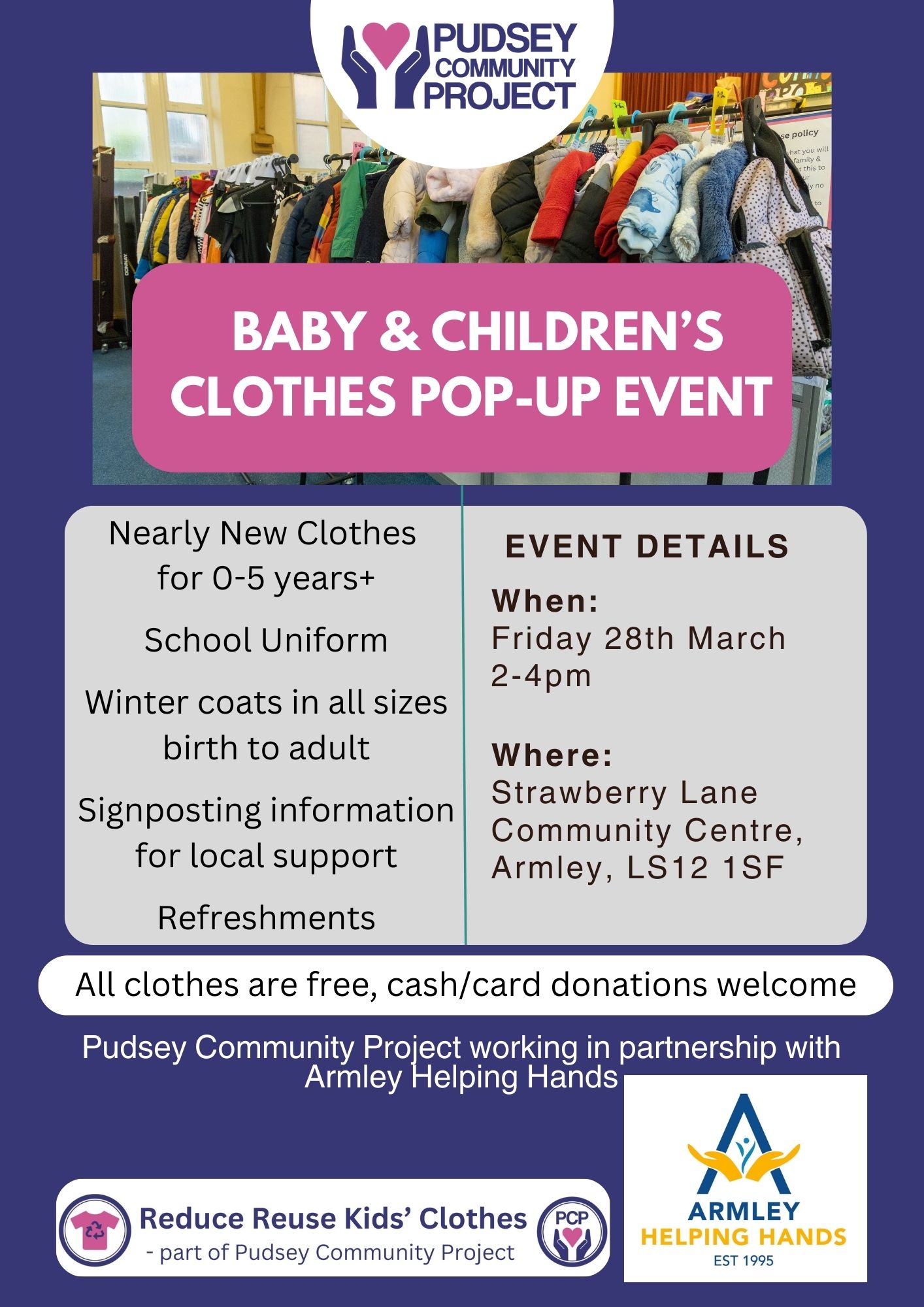 Image of Pudsey Community Project Pop Up Event