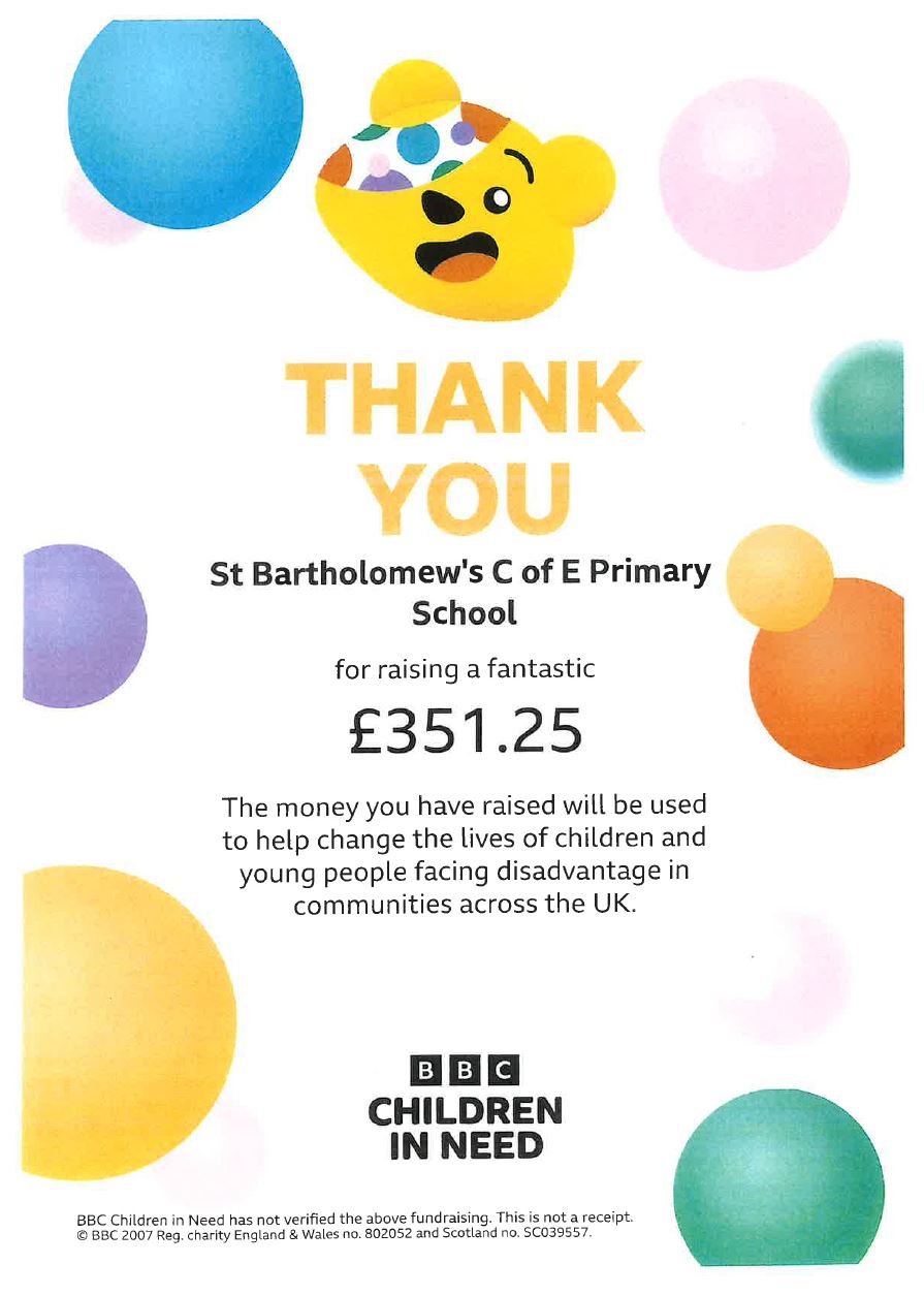 Image of Children In Need Fund Raising