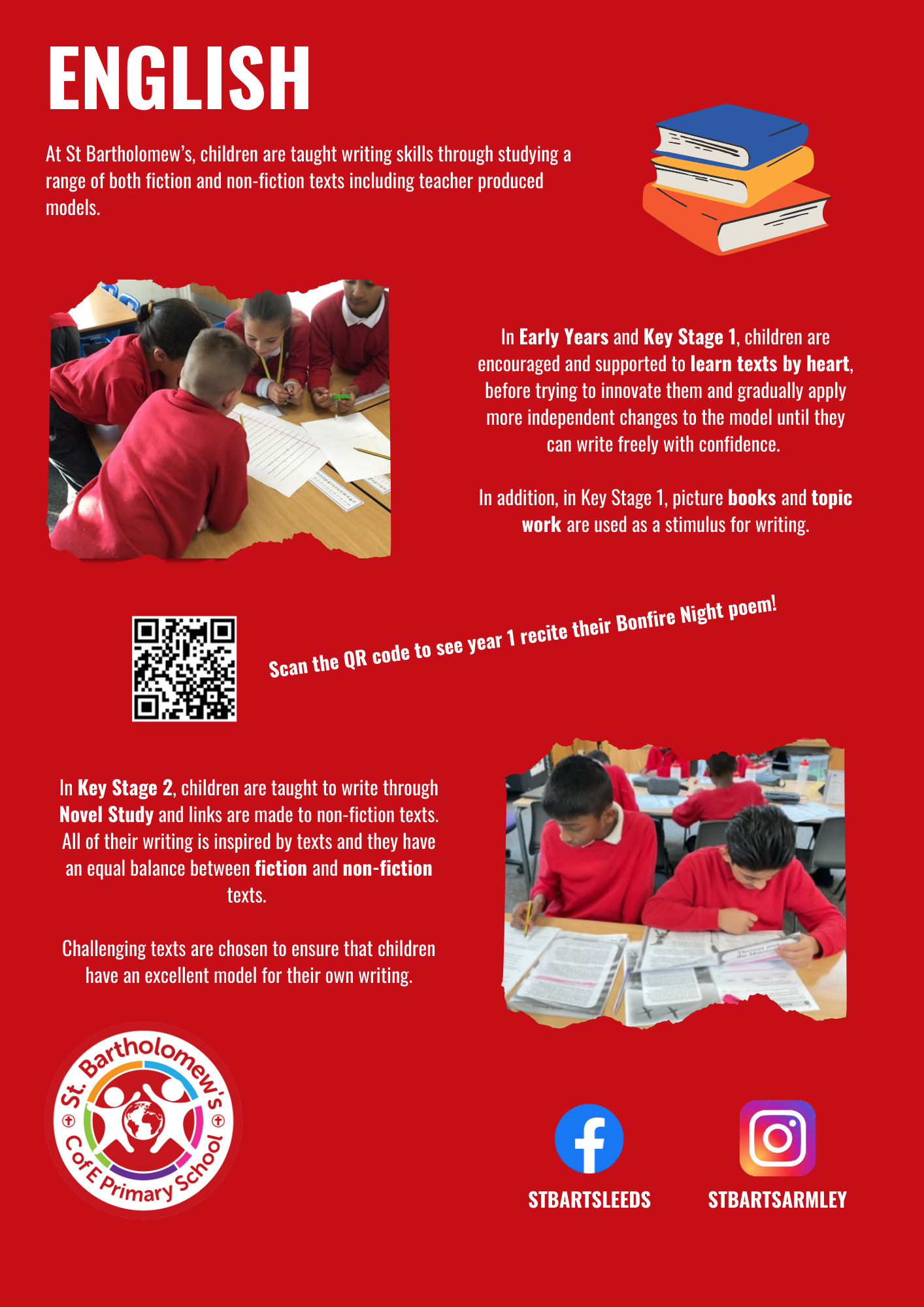 Image of English at St Bart's