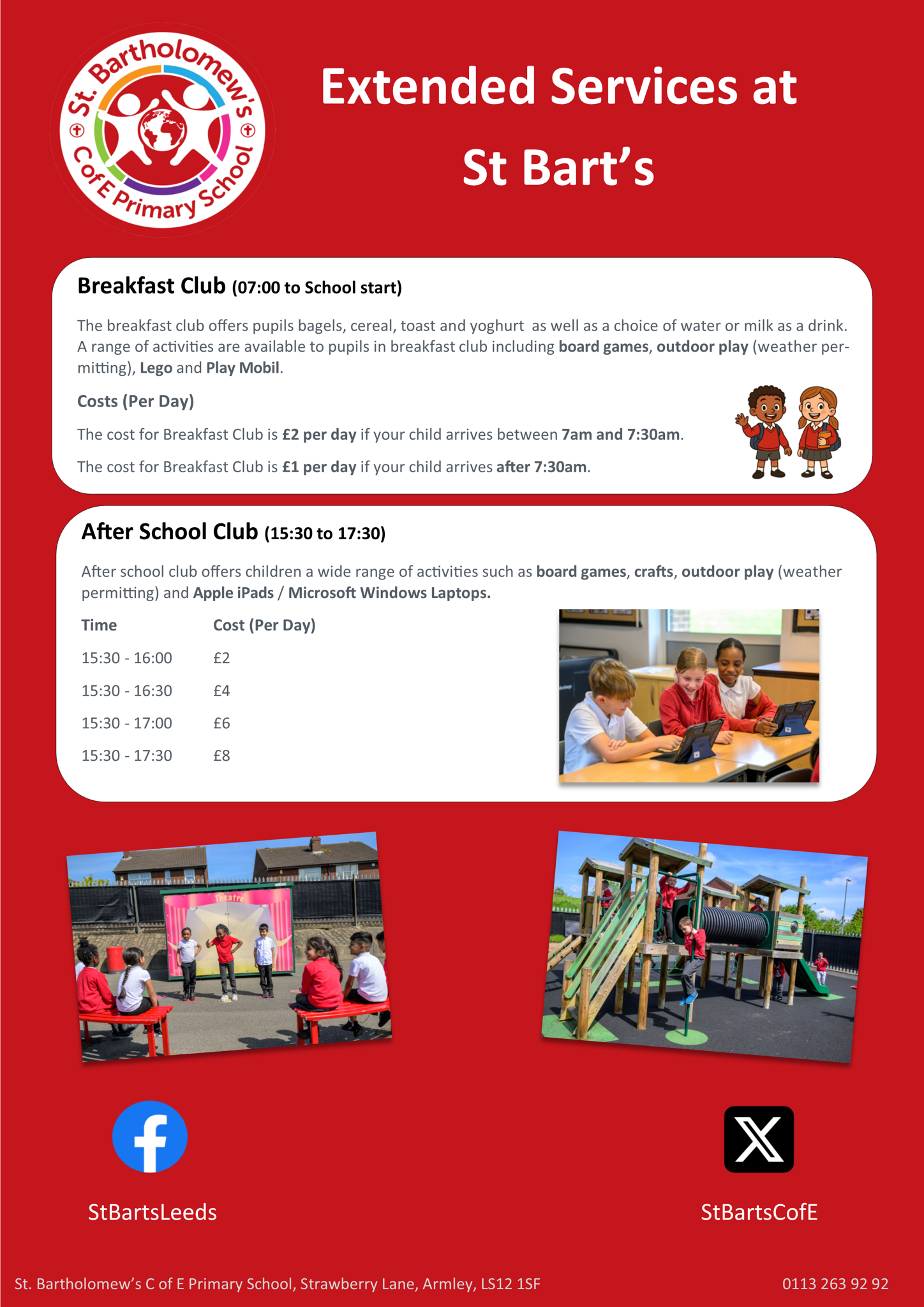 Image of Wraparound Care at St Bart's