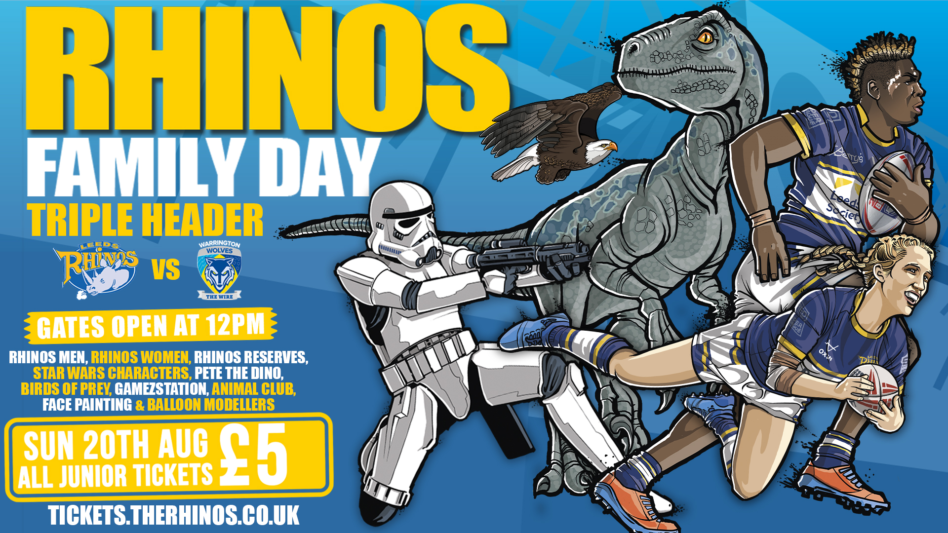 Image of Leeds Rhinos Family Day - Sunday 20th August 2023