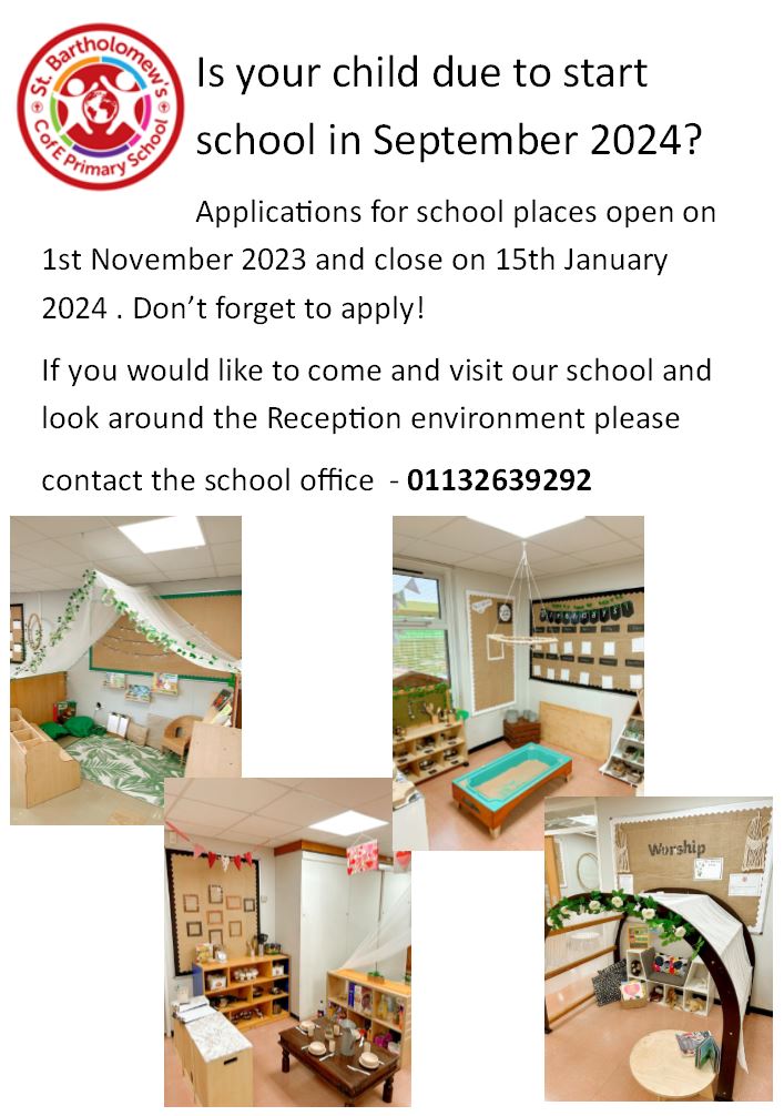 Image of Is your child due to start school in September 2024?