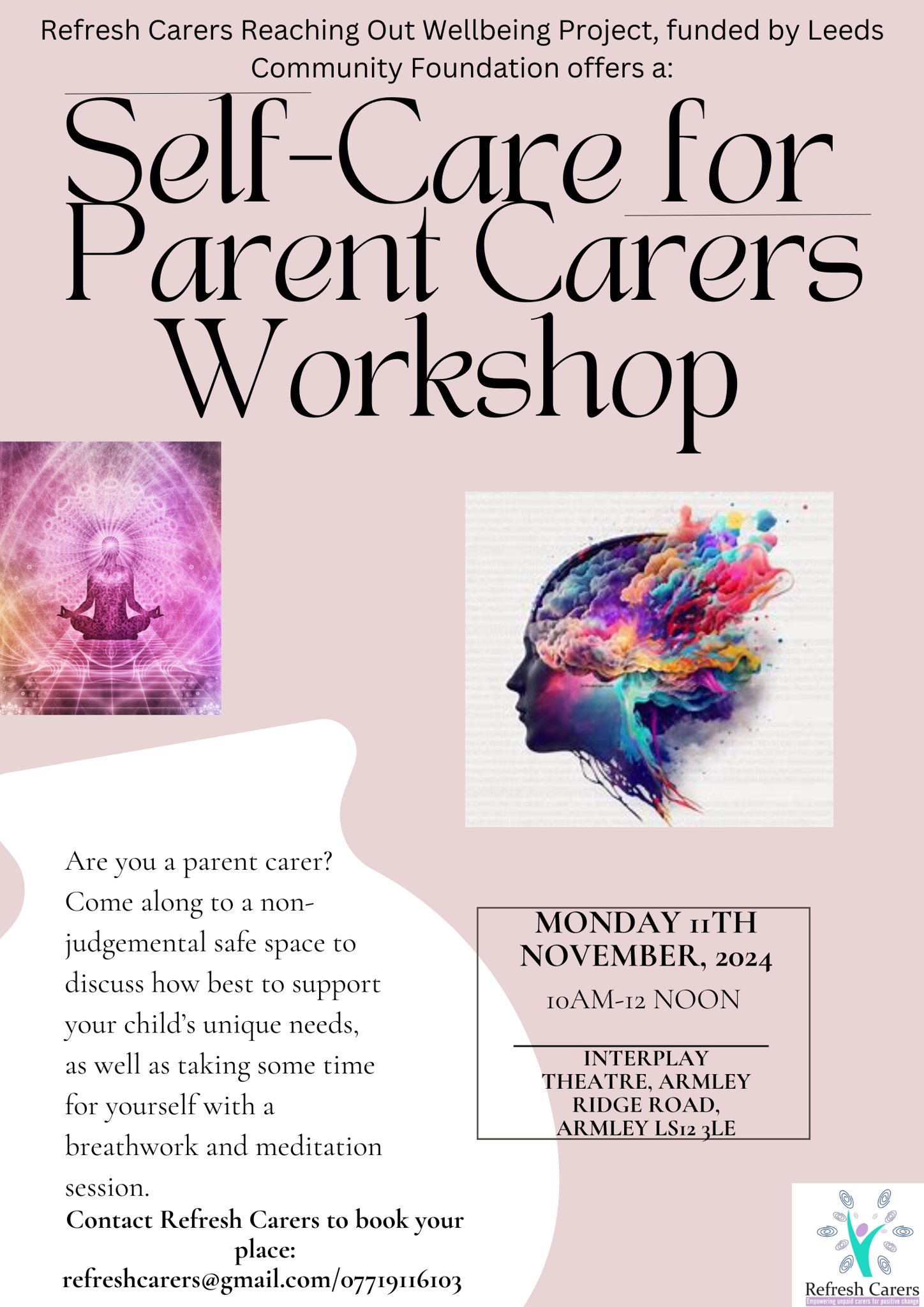 Image of FAO Families - Self-Care for Parent Carers Workshop