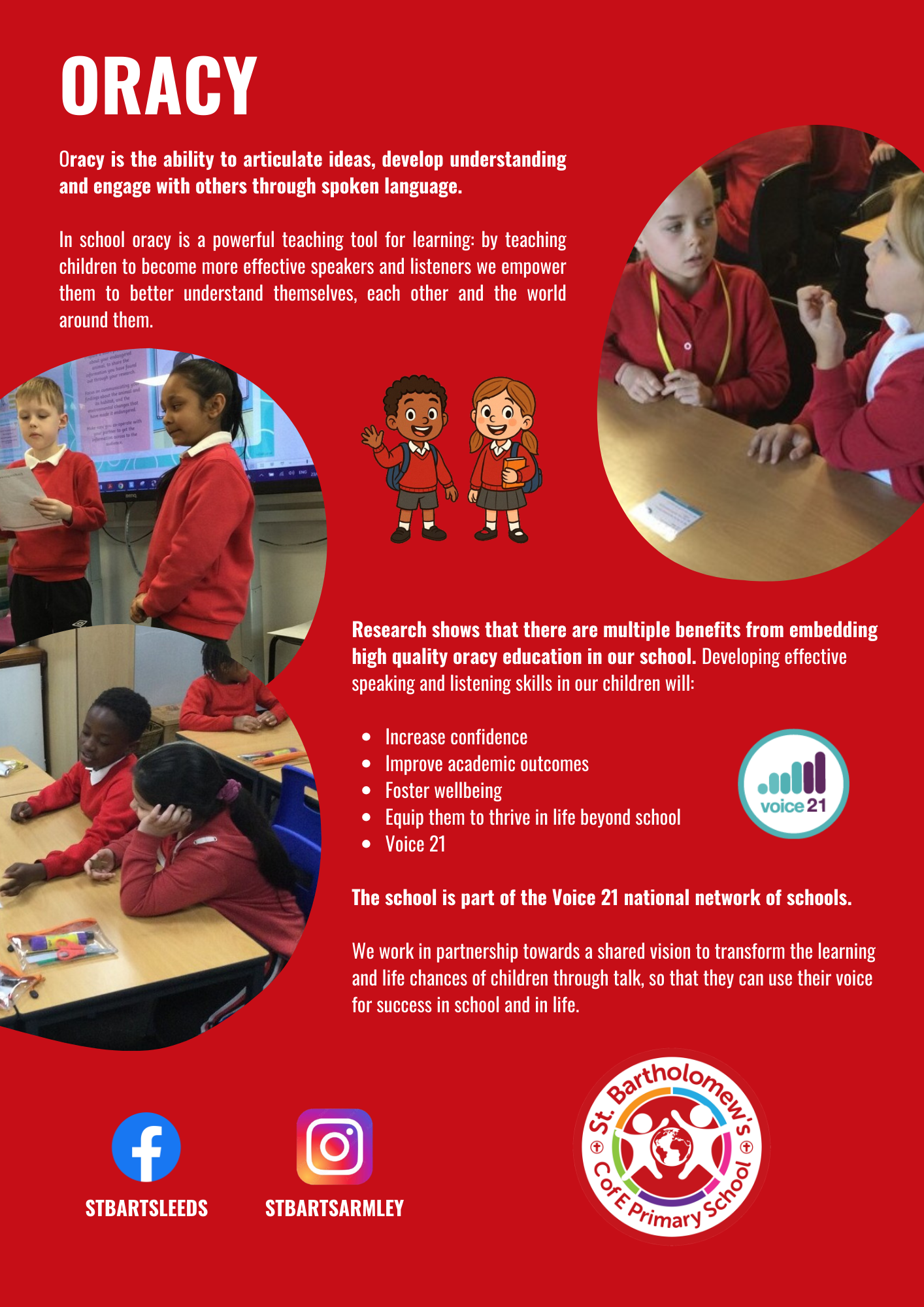 Image of Oracy at St Bart's