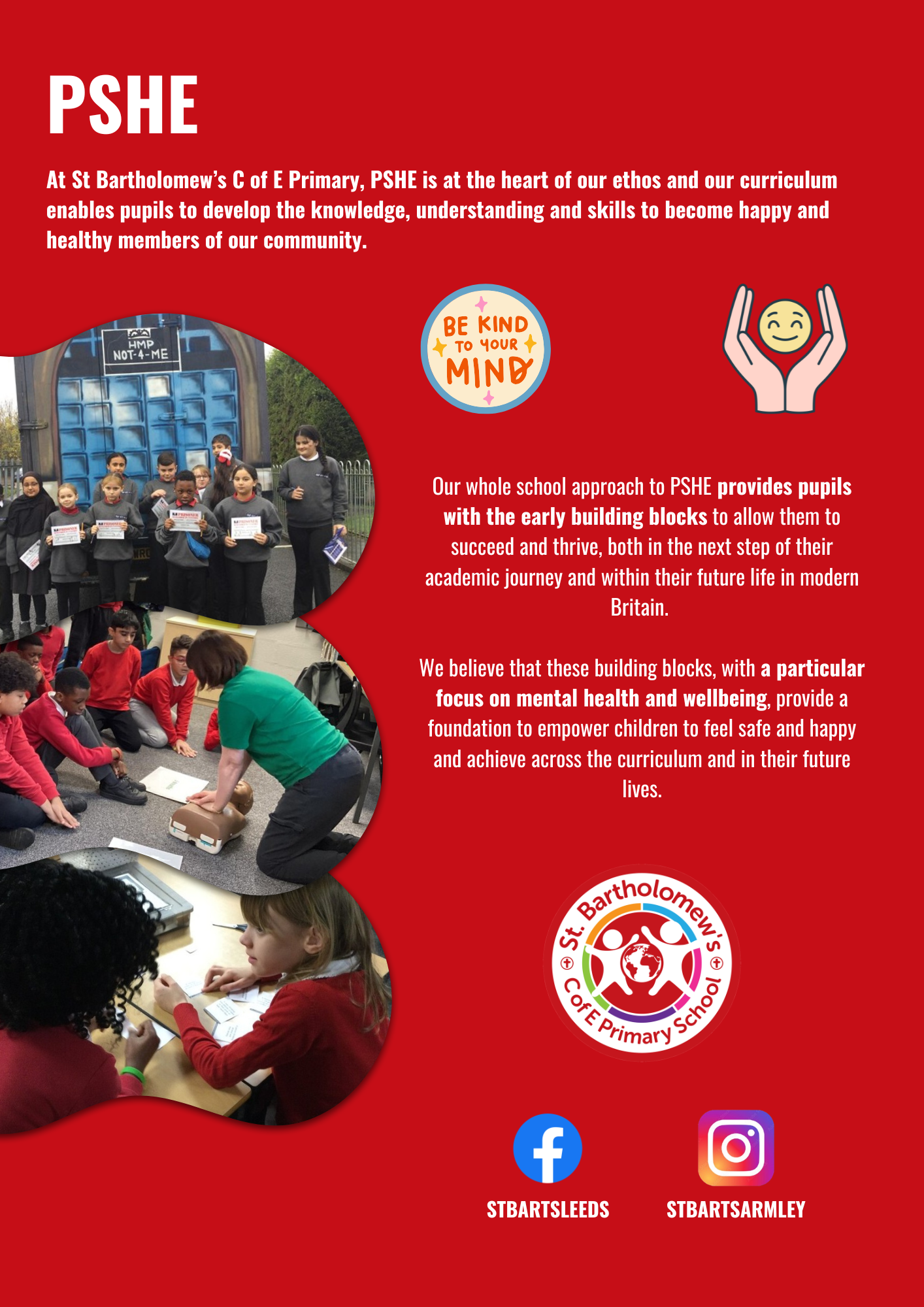 Image of PSHE at St Bart's