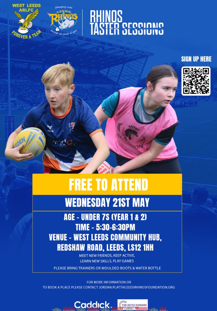 Image of Leeds Rhino's Taster Sessions - Free