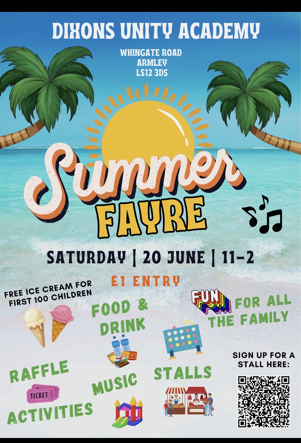 Image of Dixons Unity Academy - Summer Fayre on Saturday 20th June (11am to 2pm)