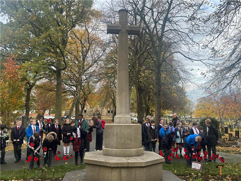 Image of Honouring Remembrance at St. Bede’s