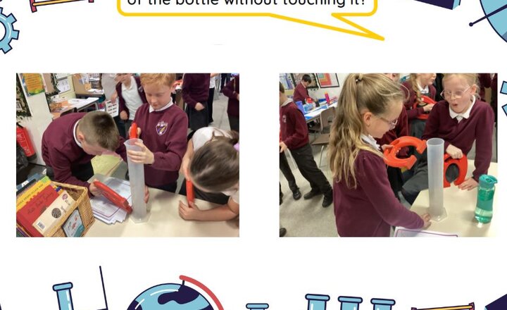 St Bede's pupils explore magnets and forces in class 3/4