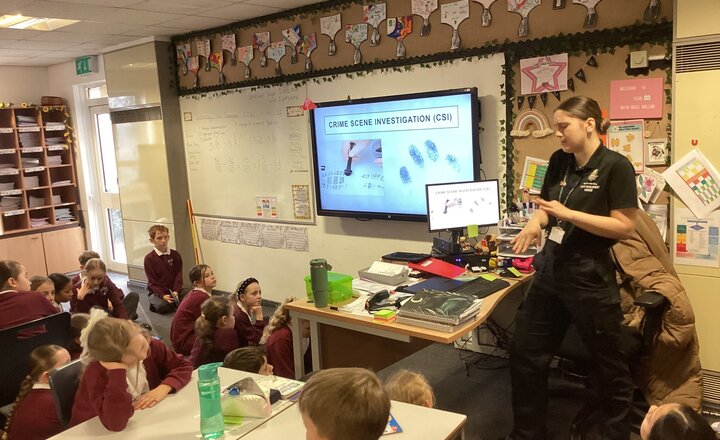 Mini Police session at St Bede's Darlington