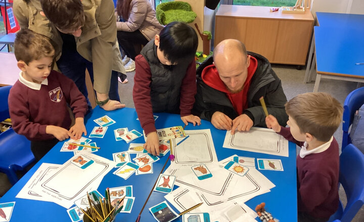 Image of Families Celebrate the Joy of Reading at St. Bede’s
