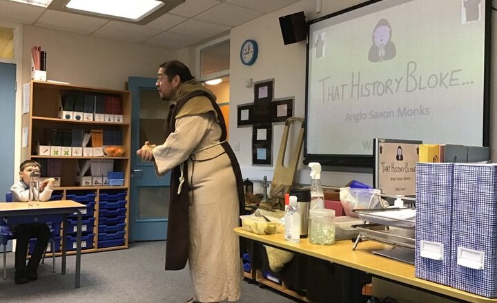Image of Anglo Saxon Monks