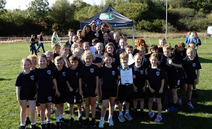 Image of District Team Cross Country Champions 2025!