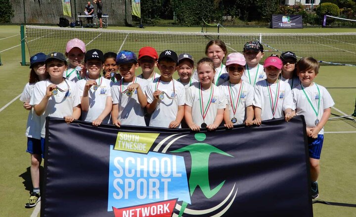 Image of Double Tennis Success!