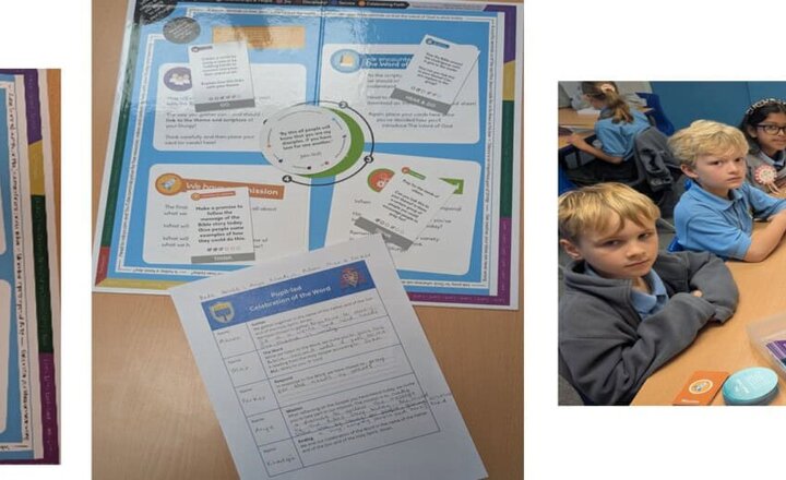 Image of Pupil-led Celebration of the Word in Y4