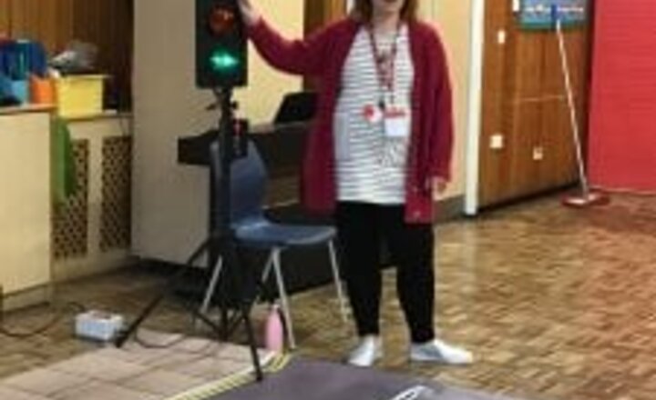 Image of Road Safety Workshop in Reception
