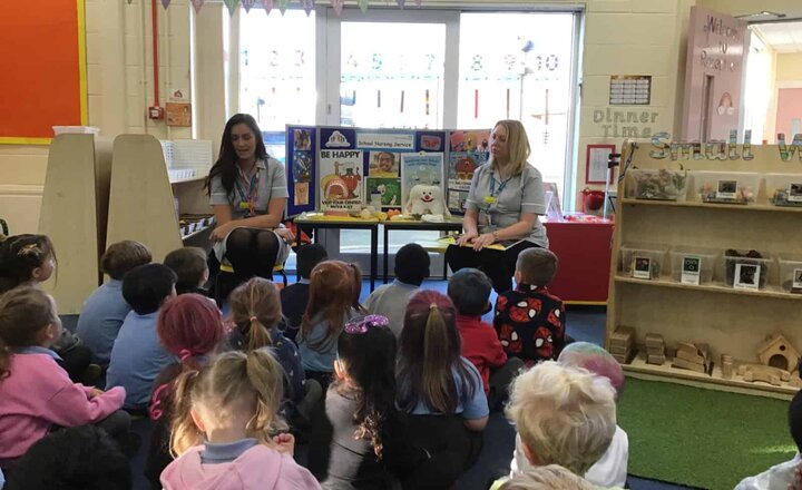 Image of The School Nurses Visit Reception