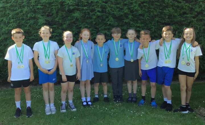 Image of Y3/4 Athletics Champions Medal Presentation!