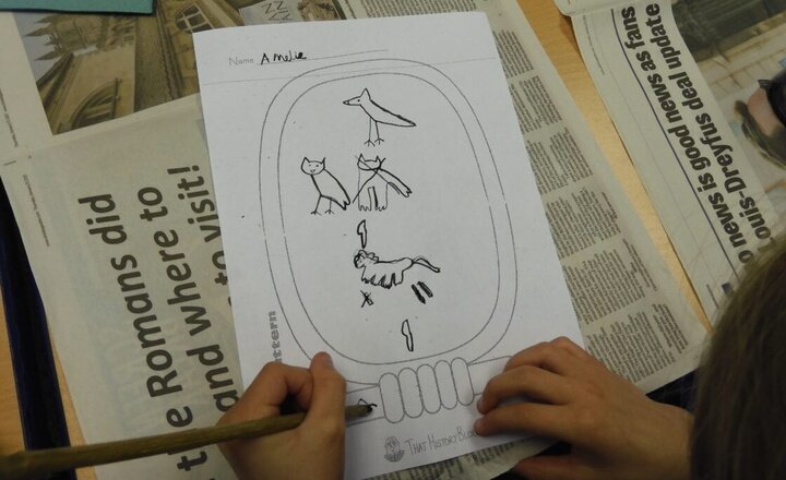 Image of Y3 Ancient Egypt Day!