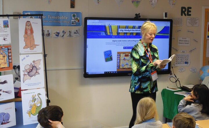 Image of Y3 Author Visit!