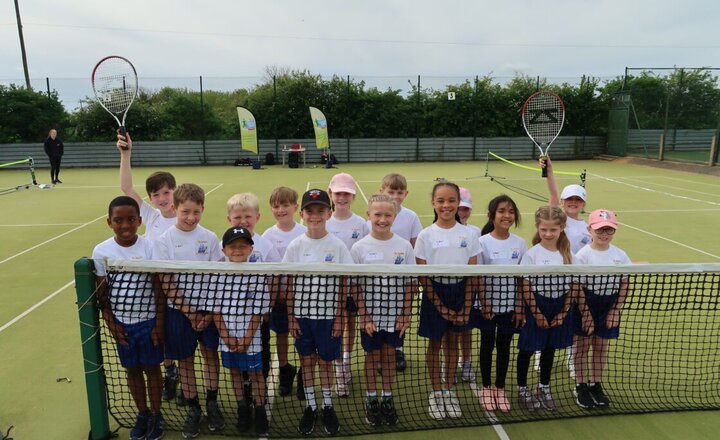 Image of Y3 District Tennis Champions!