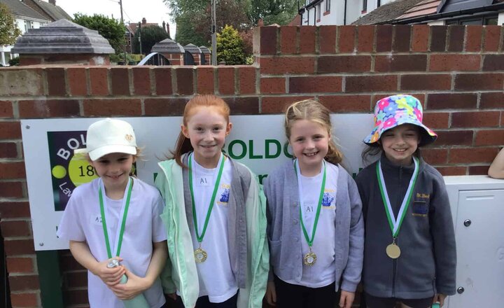 Image of Y3 Tennis Winners!