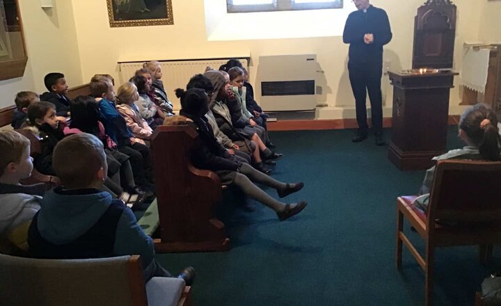 Image of Year 1 Visit to St. Bede’s Church