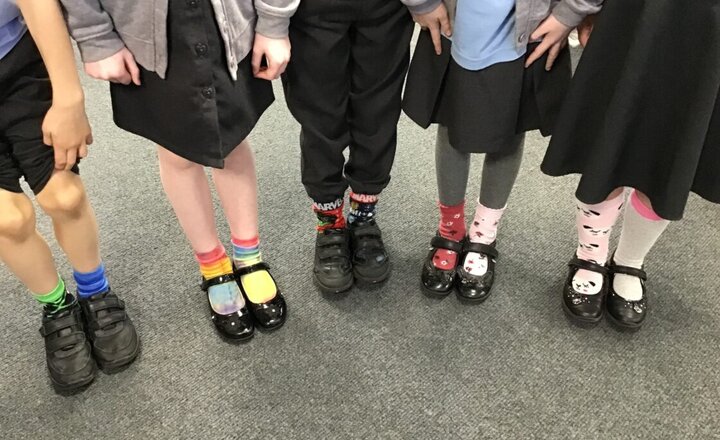Image of Year 2 Odd Sock Day