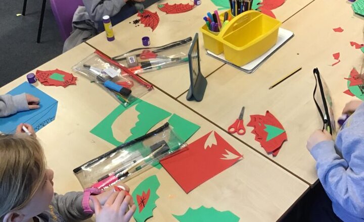 Image of Year 2’s Egg Box Dragons