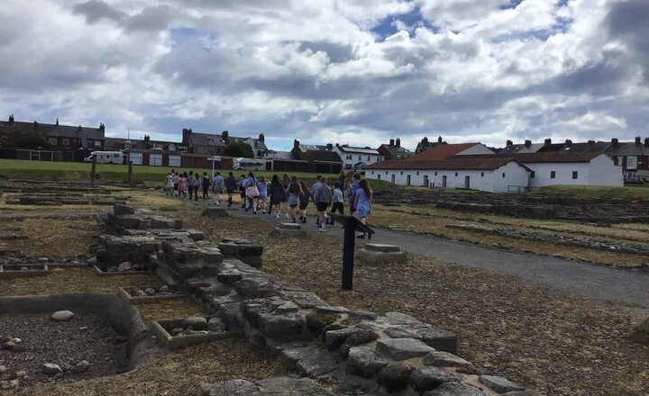 Image of Year 4 visit to Arbeia