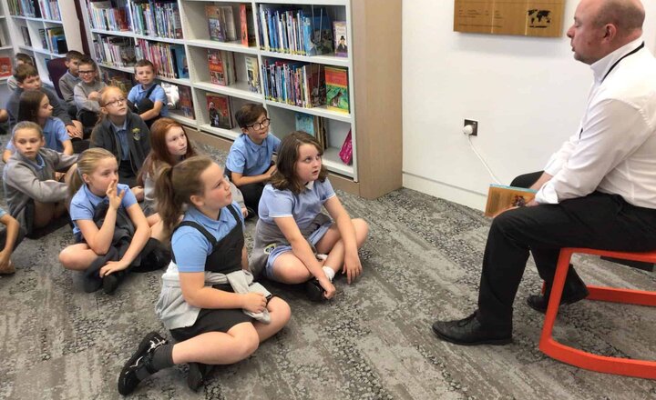 Image of Year 5’s visit to The Word