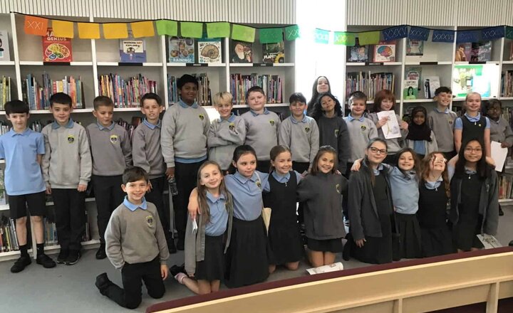 Image of Year 5 visit to The Word