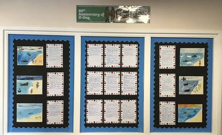Image of Year 6 D-Day 80 Poetry