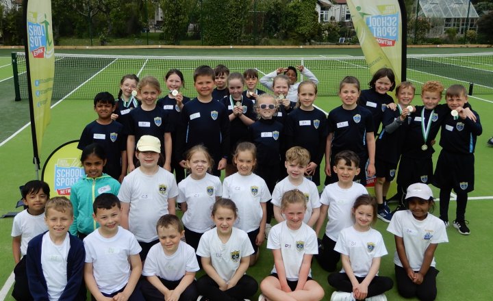 Image of Y2 & Y3 District Tennis Competition!
