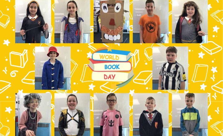 Image of World Book Day in Year 5