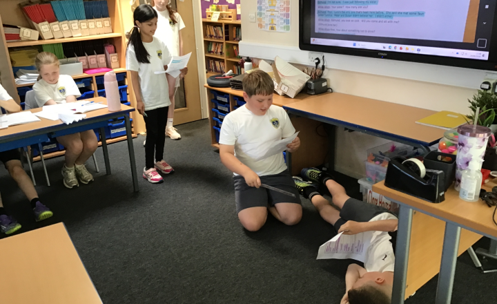 Image of Year 5 Drama – The Lion, the Witch and the Wardrobe