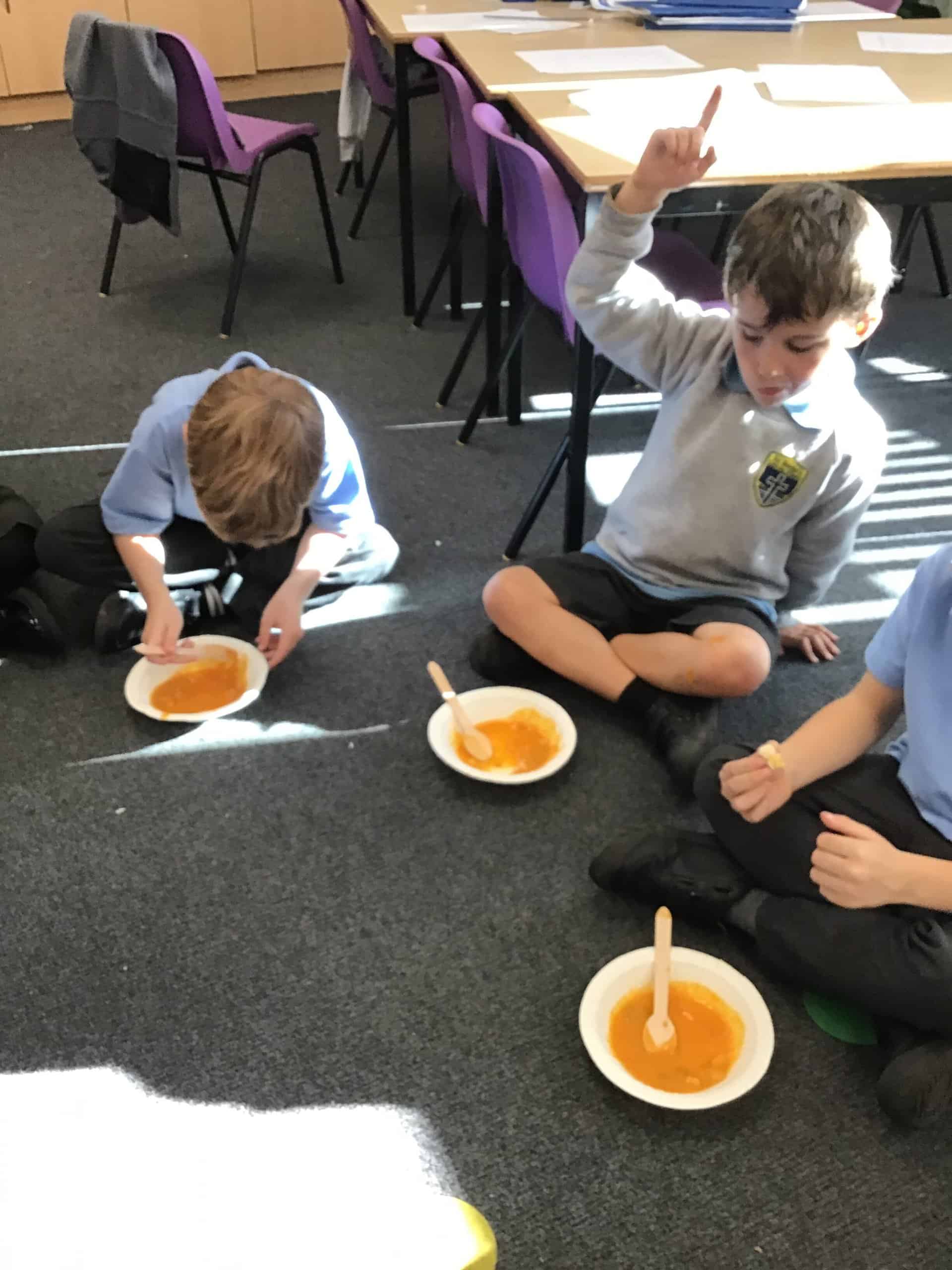 Image of Year 2 Pumpkin Soup Writing Opportunities