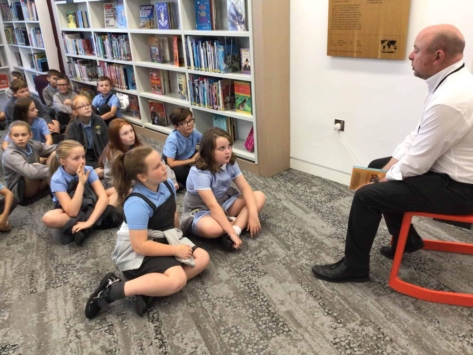 Image of Year 5’s visit to The Word