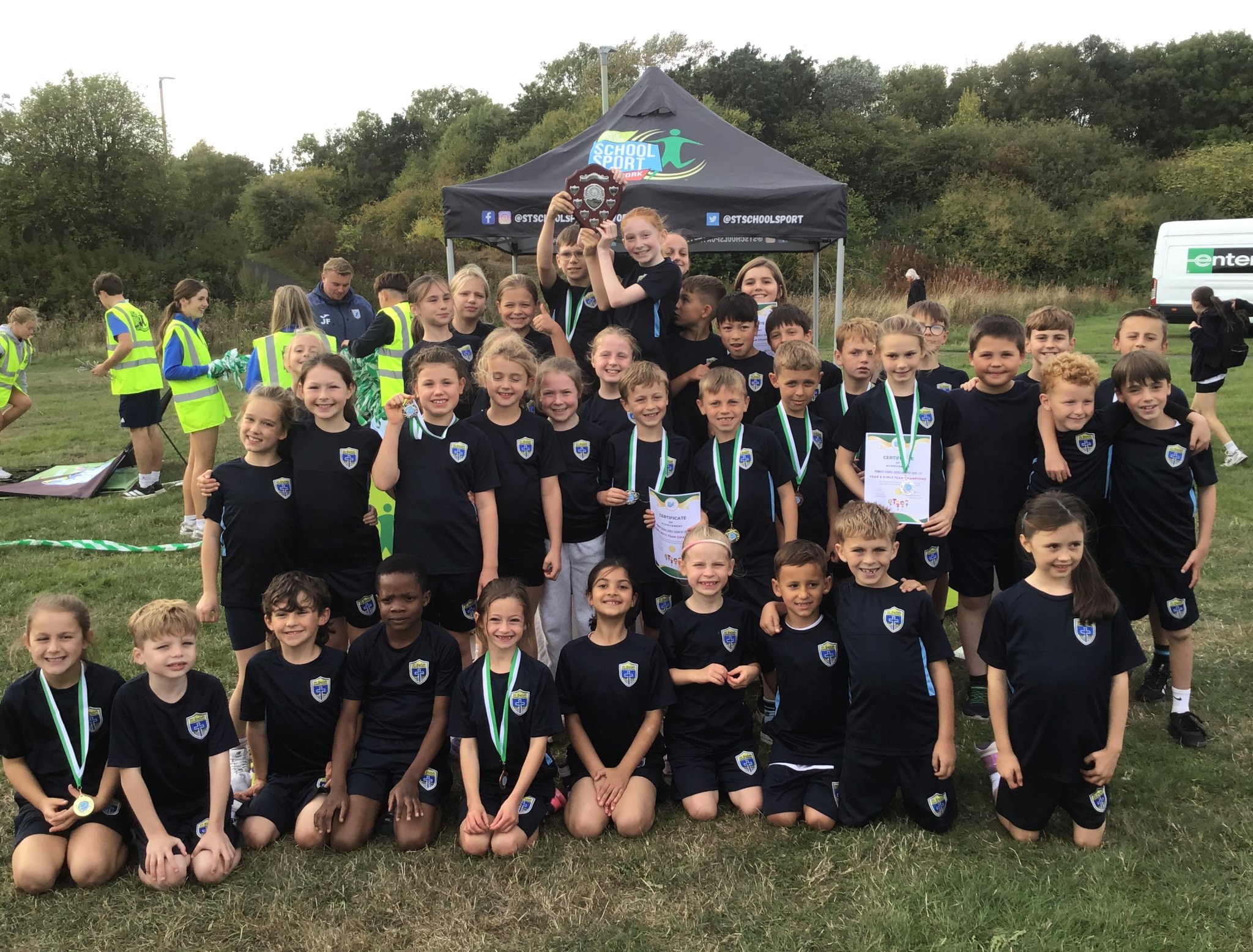 Image of District Team Cross Country Champions 2026!