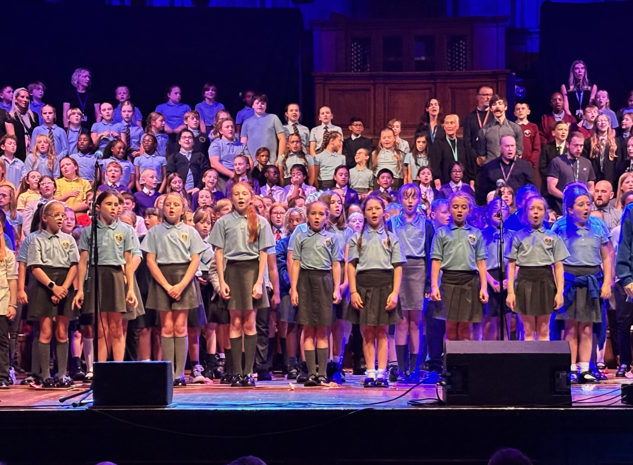 Image of St Bede’s Choir Performs at Newcastle City Hall