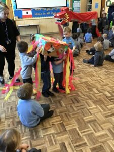 Image of Chinese New Year Dragon Dance
