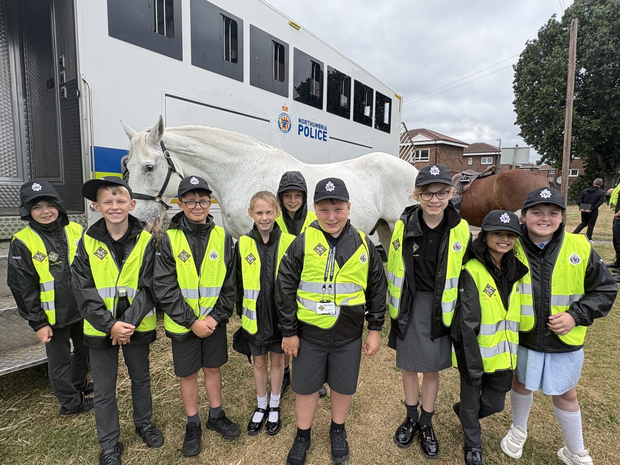 Image of Year 5 Mini Police Visit the Police Horses