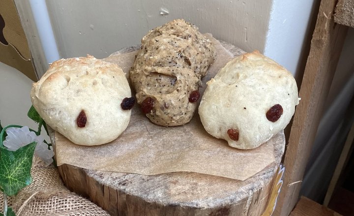 The amazing Hedgehog bread made by the amazing St Bega's Early Years pupils 