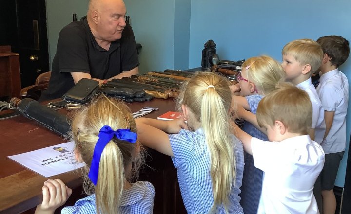 St Bega's, Year 1 pupils on an educational visit to Preston Park