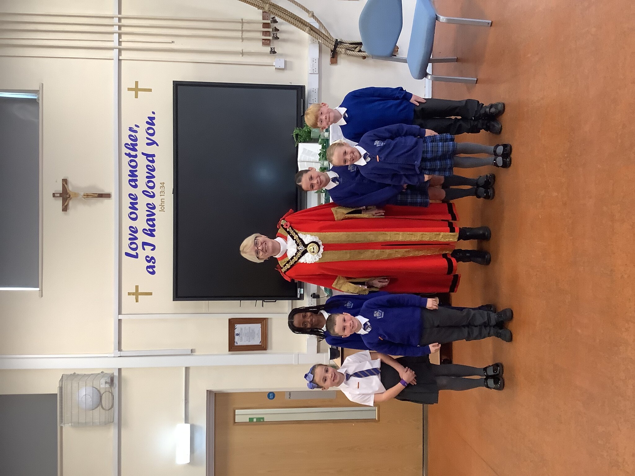 Image of Madam Mayor Visits St. Bega’s Catholic Primary School in Hartlepool